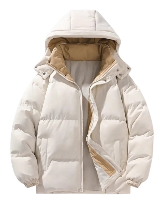 Elegant Hooded Men's Jacket