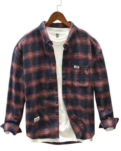 Elegant Plaid Shirt