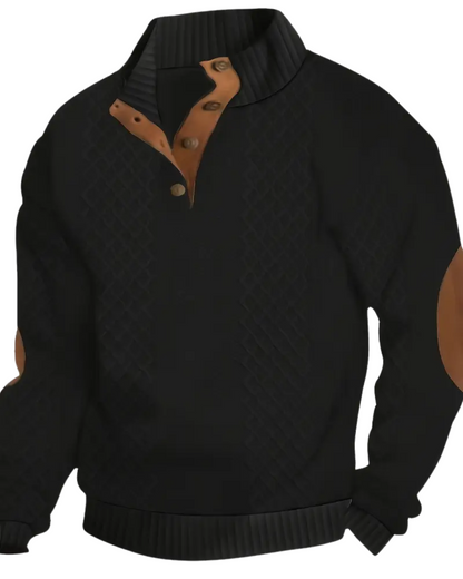 Elegant Button Sweater