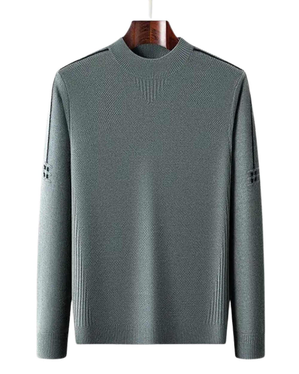 Elegant Jacquard Sweater