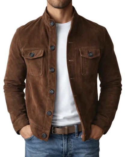 Elegant Suede Jacket