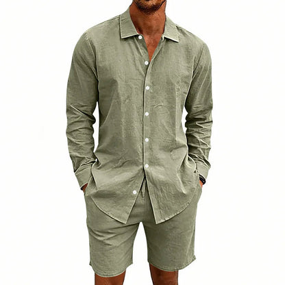 Elegant Linen Summer Set