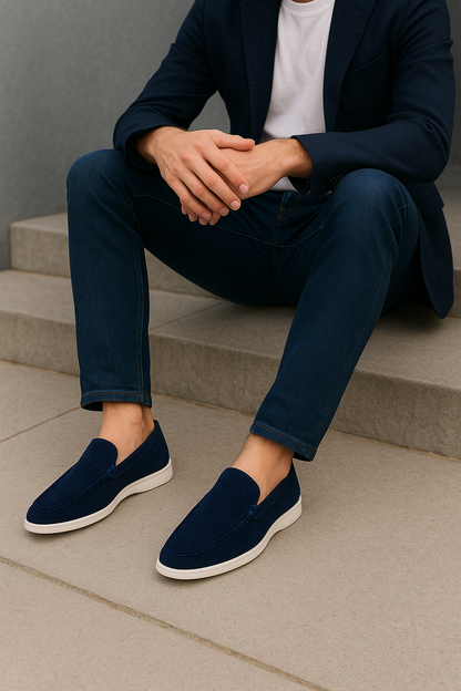Chic Suede Loafers