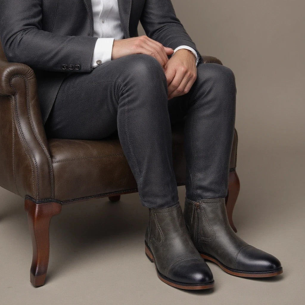 Leather Chelsea Boots