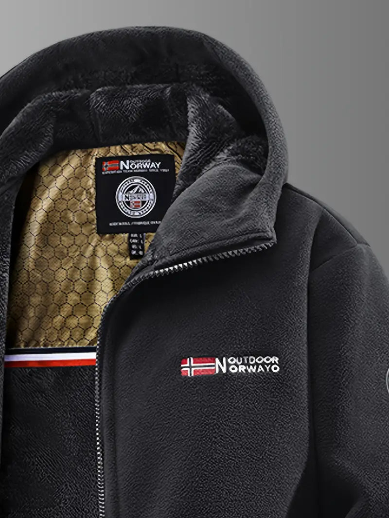Elegant Thermal Fleece Jacket