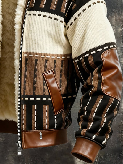 Retro Fleece Lined Jacket
