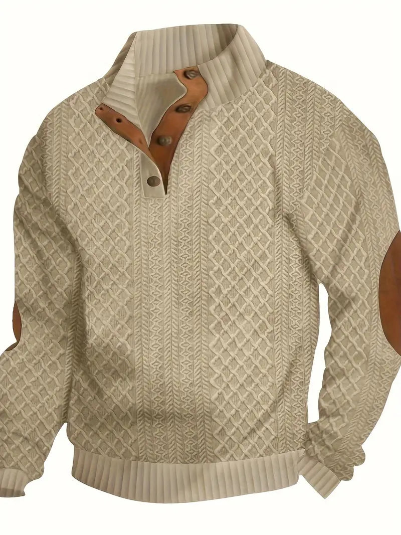 Elegant Button Sweater