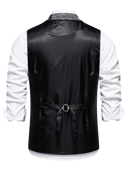 Elegant Patchwork Waistcoat