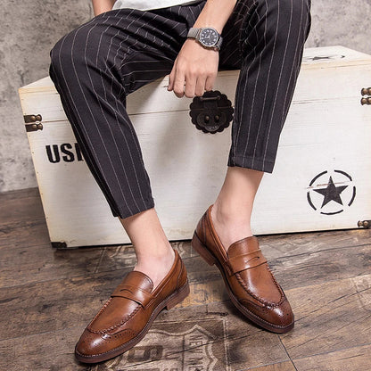 Chic Leather Loafers