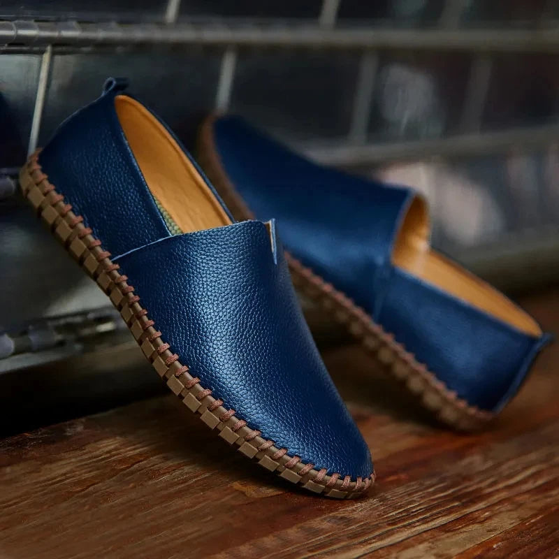 Breathable Leather Loafers