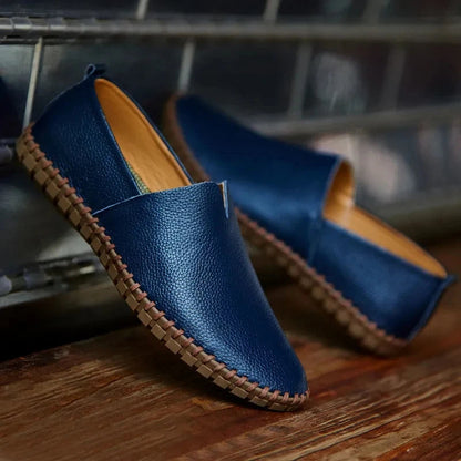 Breathable Leather Loafers