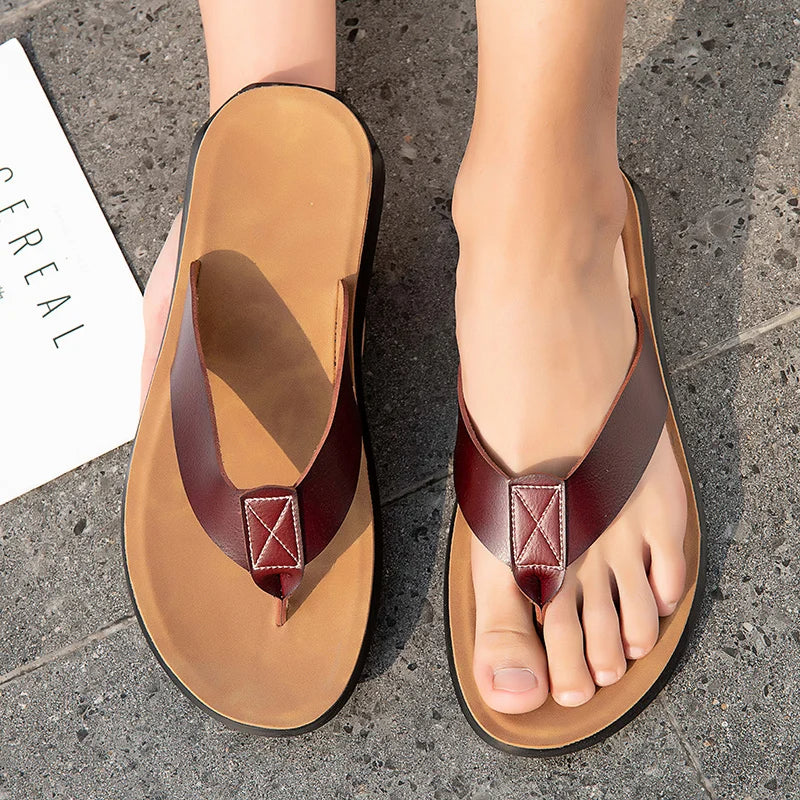 Casual Leather Sandals