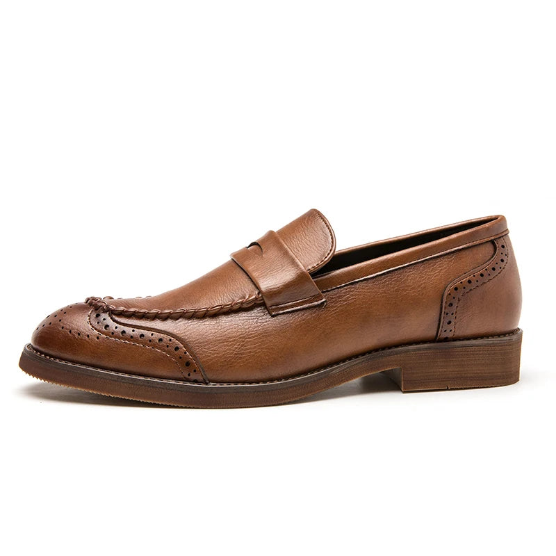 Chic Leather Loafers