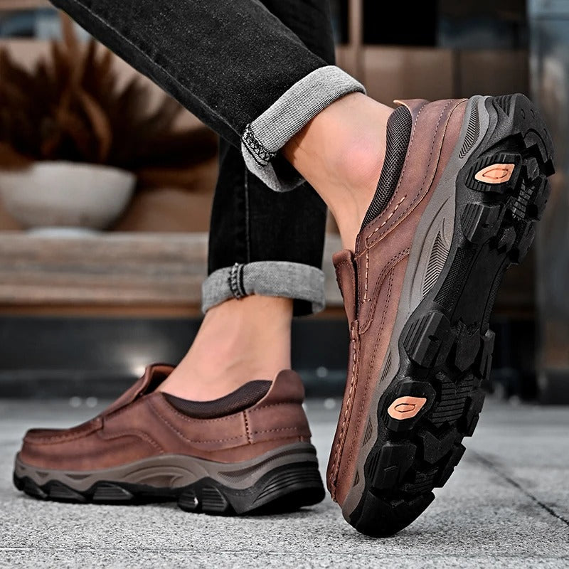 Elegant Leather Slip-On Shoes