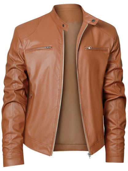 Casual leather Jacket