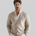 Elegant Buttoned Cardigan