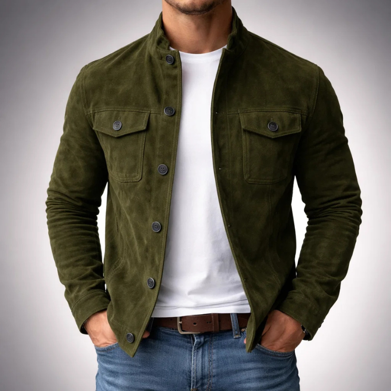 Elegant Suede Jacket