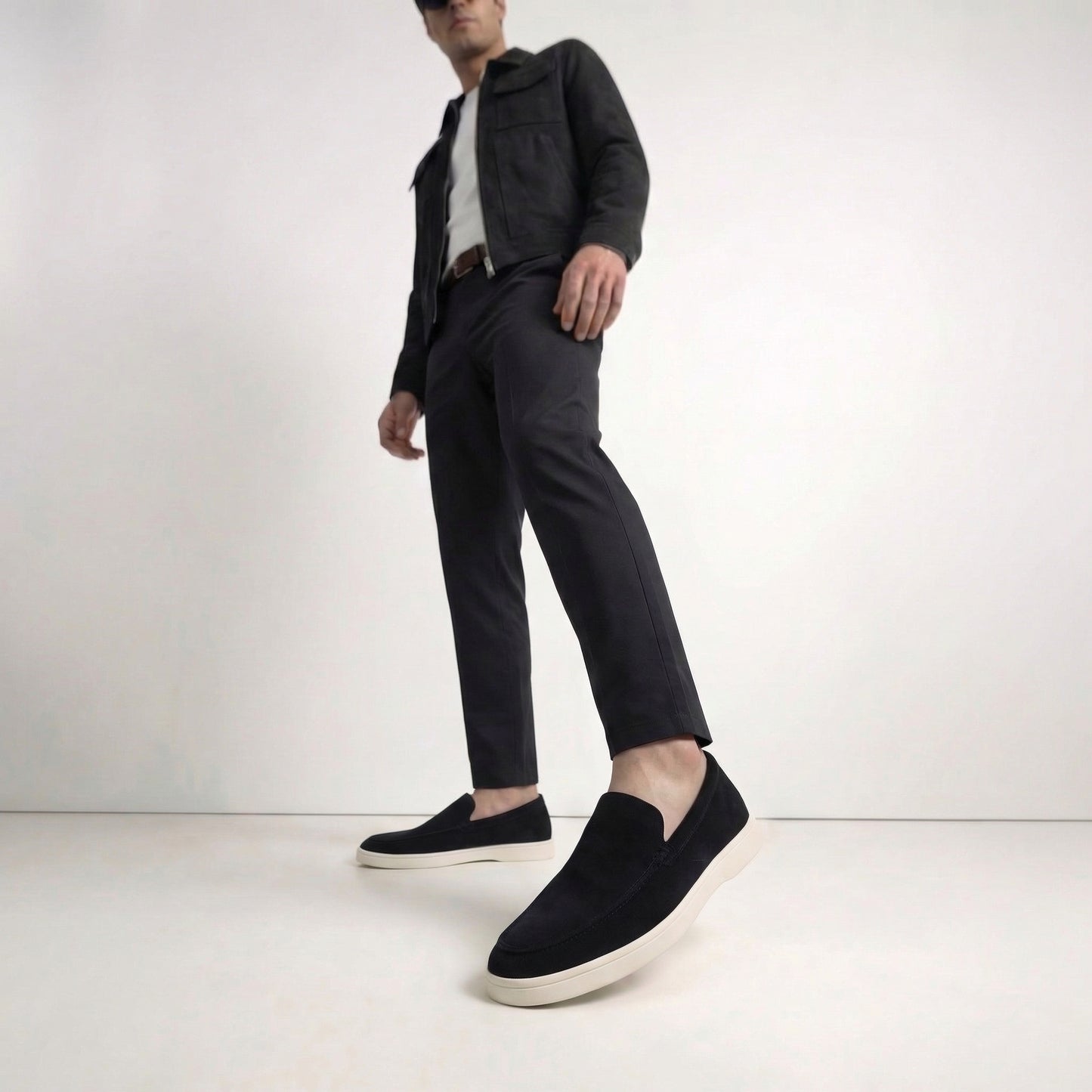 Essenziale Loafer aus Wildleder