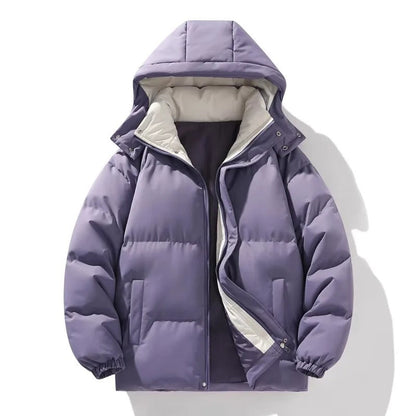 Elegant Hooded Men's Jacket