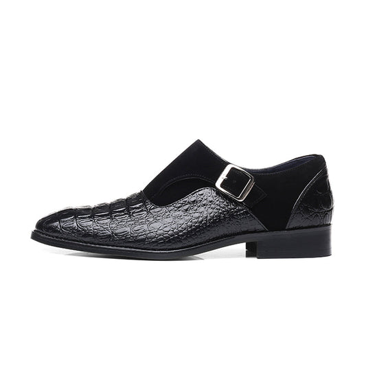 Snake Embossed Dress Shoes