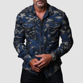 Elegant Men's Camo Shirt