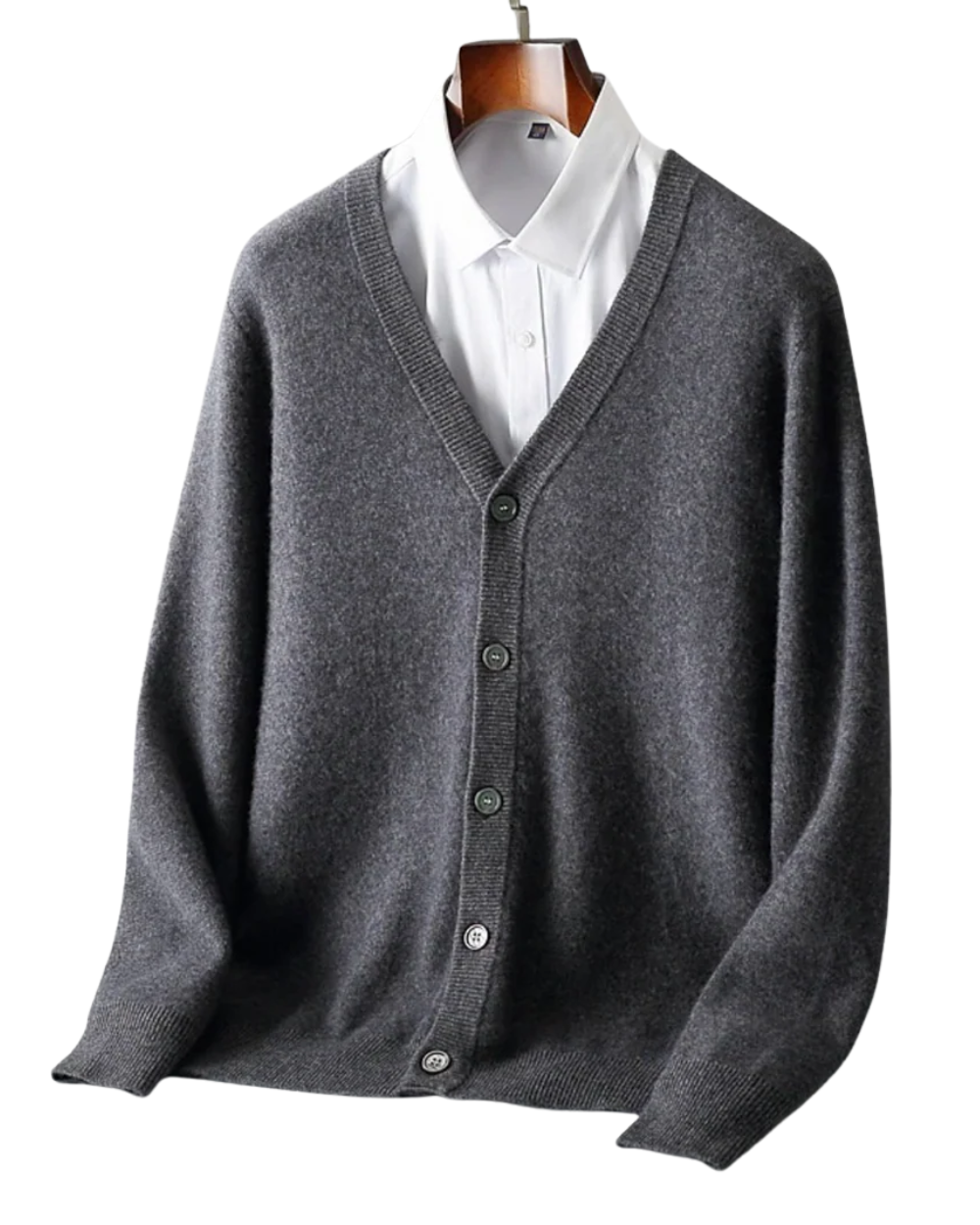 Elegant Buttoned Cardigan