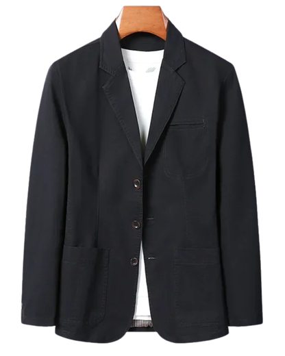 Elegant Cotton Blazer