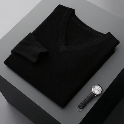 Wool V-Neck Sweater