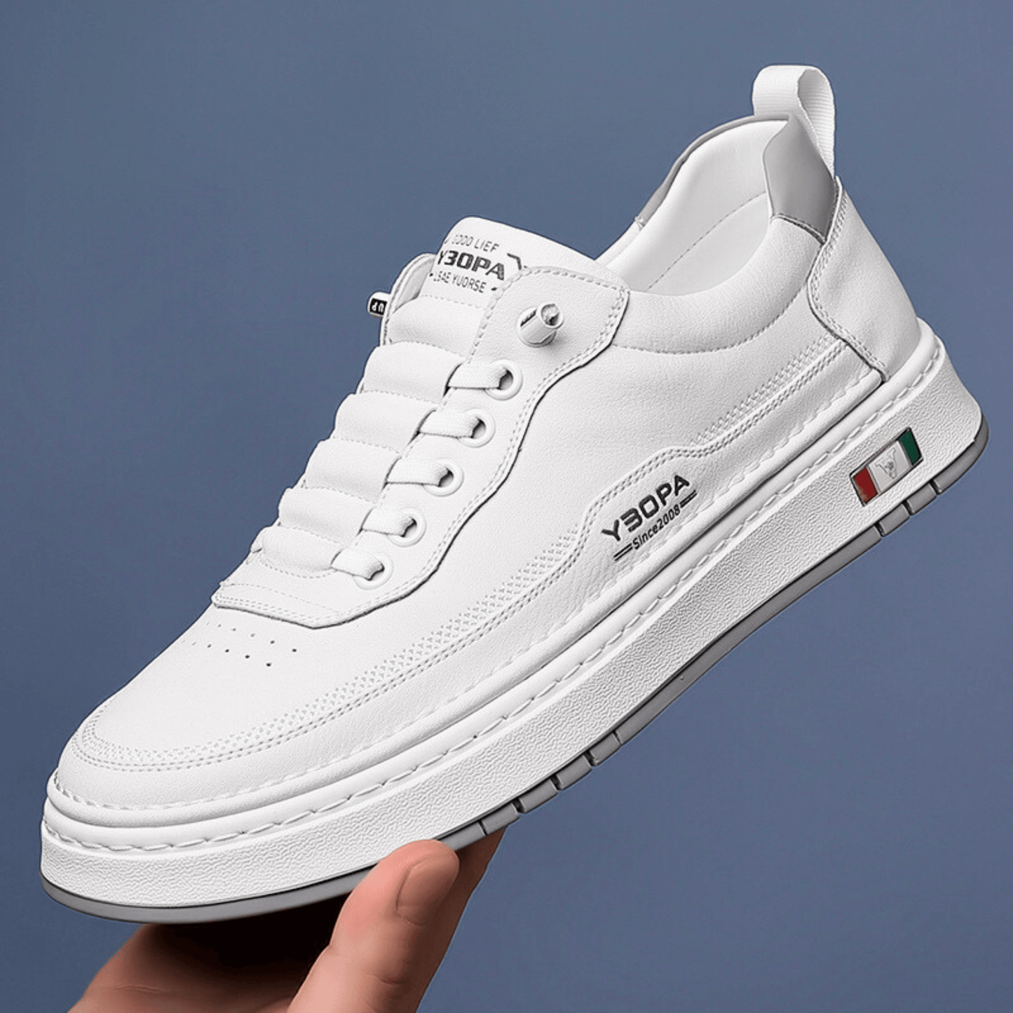 Italian Leather Sneakers
